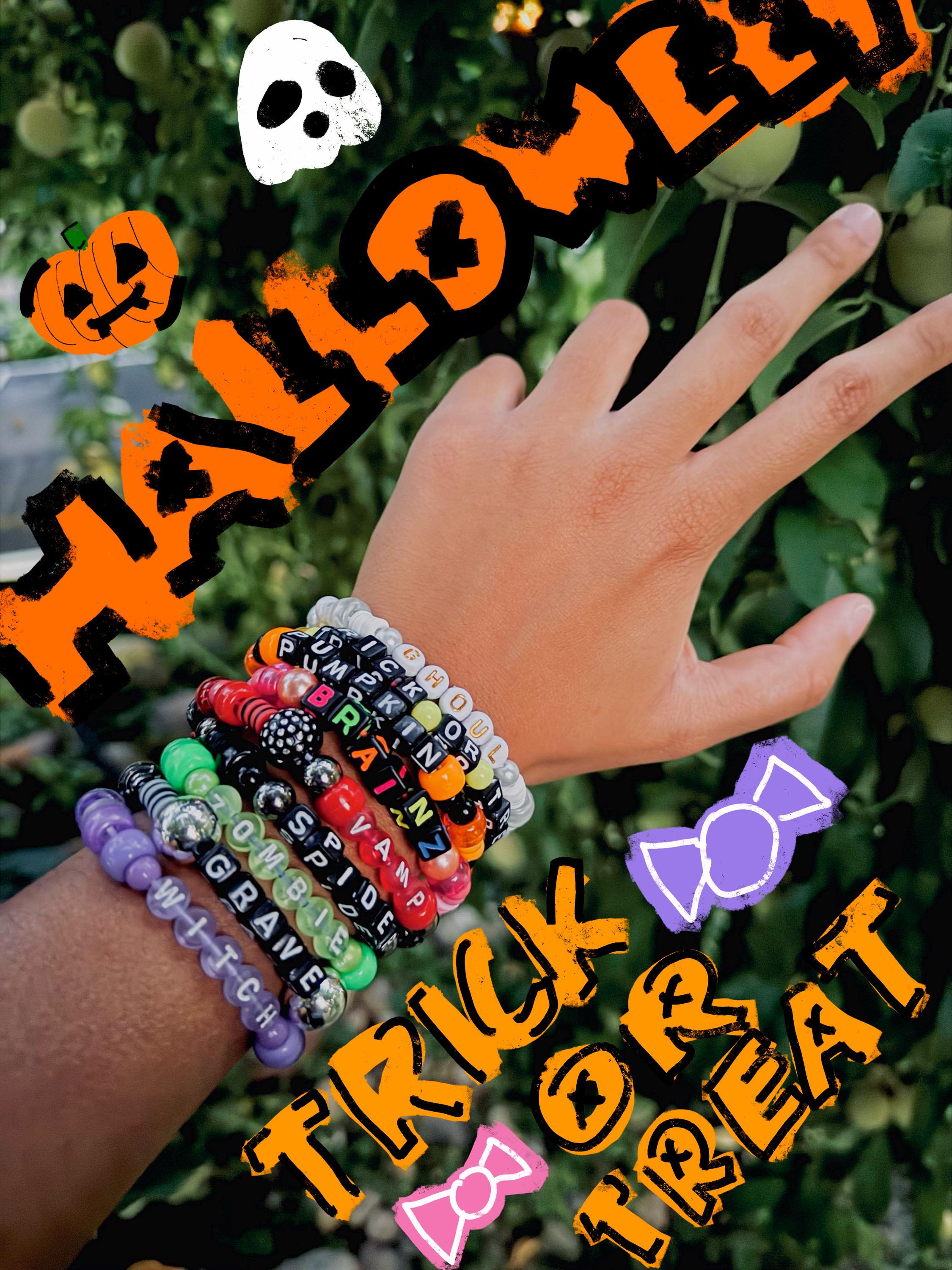 Oreo Vsco Rubber Band Bracelets Zombie Kandi Bracelet