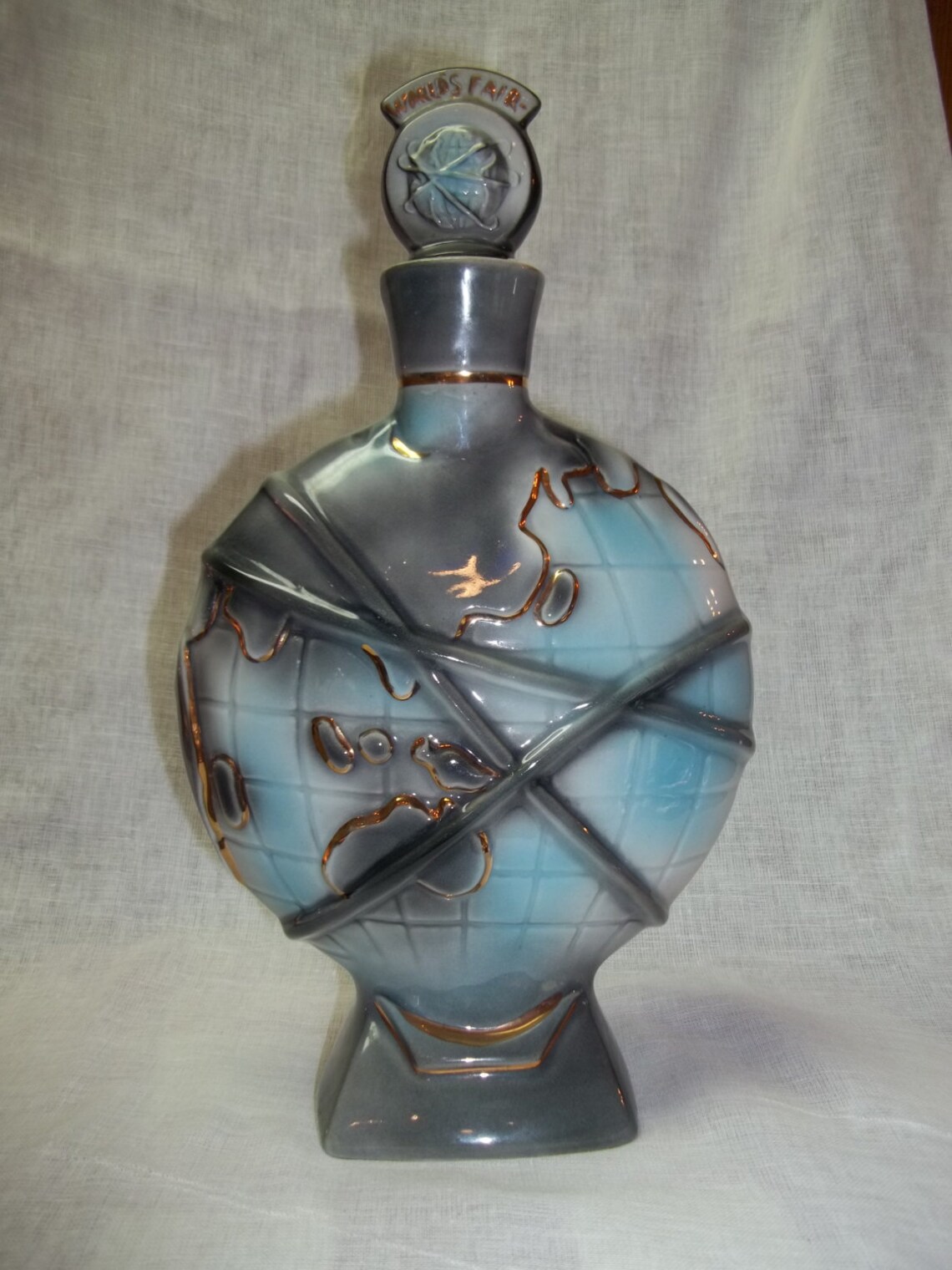 Vintage Jim Beam World's Fair 1964 1965 Liquor Bottle Etsy