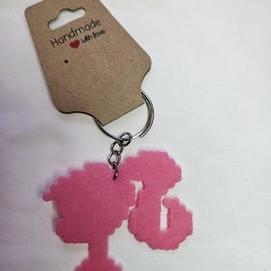 Barbie Logo keychain