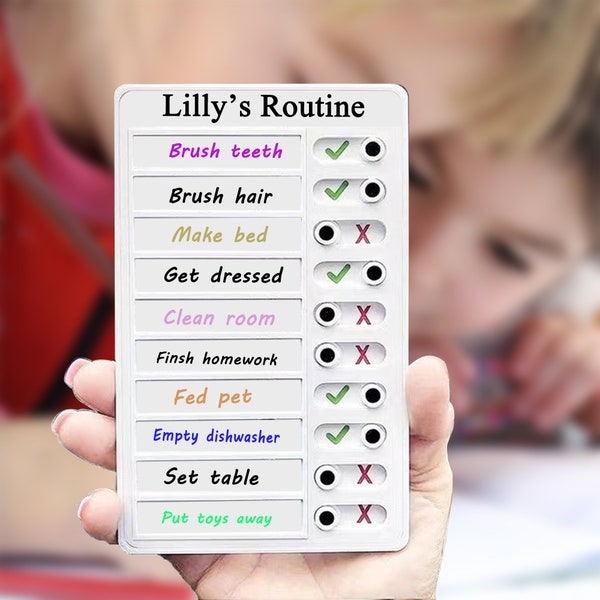 Routine Chart - Etsy