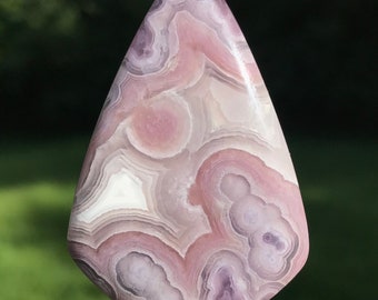 Royal Aztec Agate cabochons sold as a pair