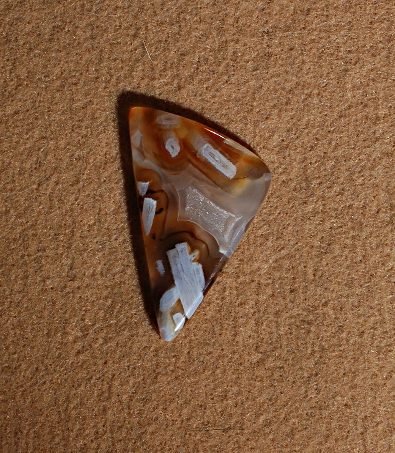 Turkish Stick Agate Cabochon Designer Cabochons Handmade by MagicStones