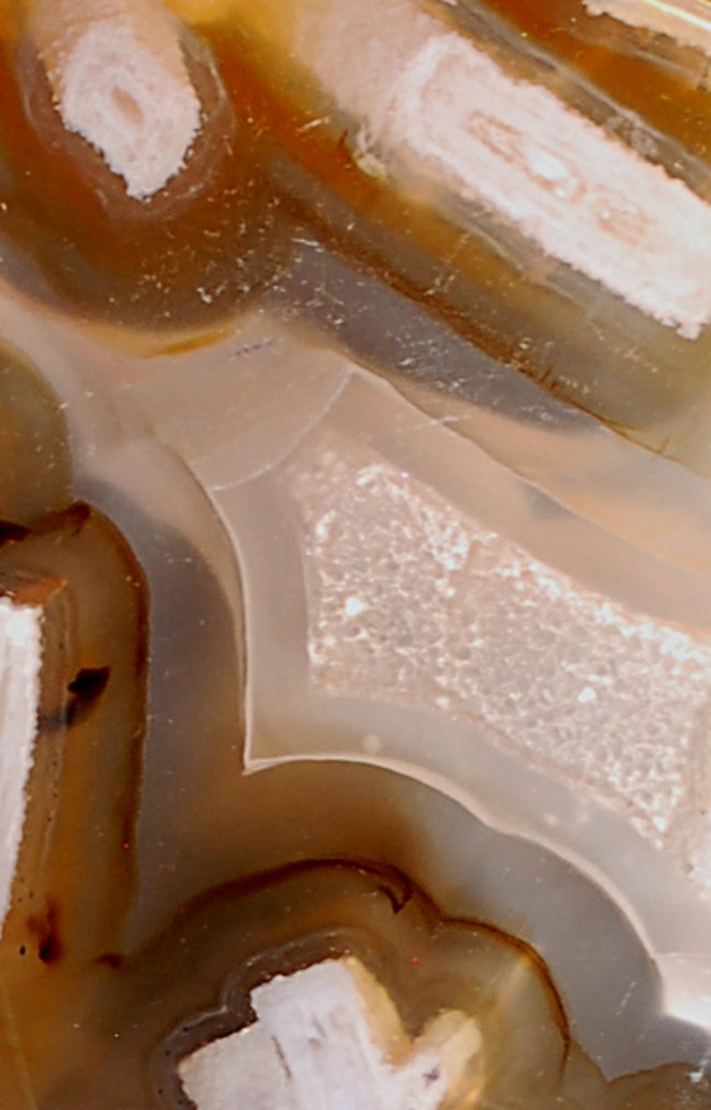 Turkish Stick Agate Cabochon Designer Cabochons Handmade by MagicStones