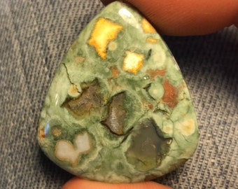 Rainforest Jasper Cabochon Rainforest Rhyolite Cabochon Australian Collector Cabochon Handmade
