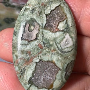 RainForest Jasper Cabochon + Rain Forest Rhyolite Cab + Handmade by MagicStones