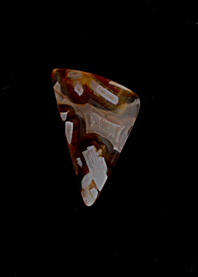 Turkish Stick Agate Cabochon Designer Cabochons Handmade by MagicStones