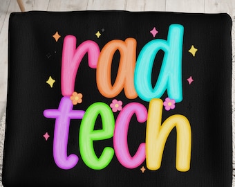 Radiologie Tech PNG, Röntgen Tech, Radiologie Technologe, Rad Tech Geschenk, digitaler Download, Sublimationsdesign