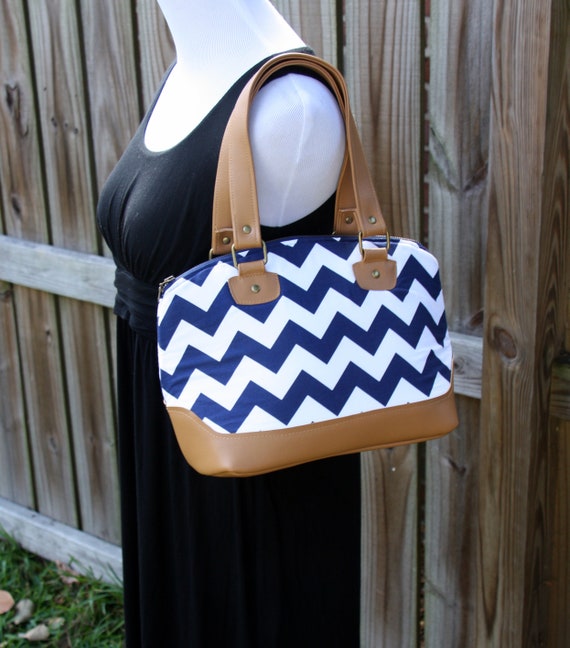 Lola Large Chevron Bag