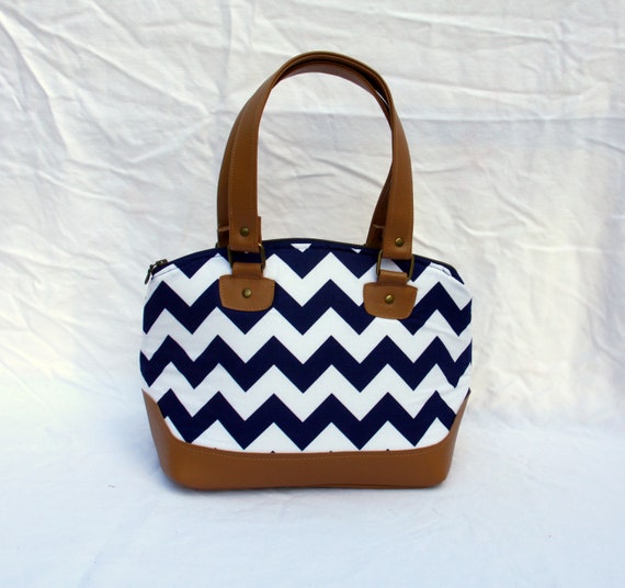 Lola Large Chevron Bag