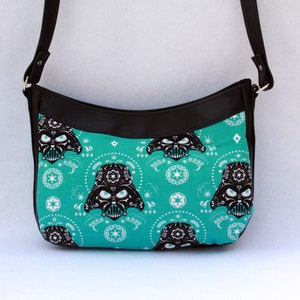 Teal Darth Vader Purse