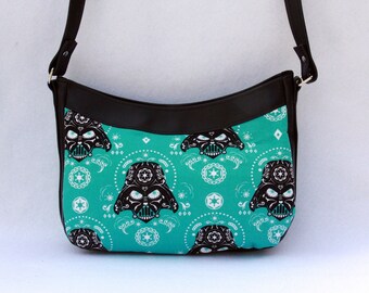 Teal Darth Vader Purse