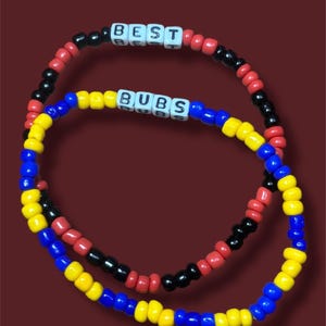Deadpool & Wolverine Inspired Beaded Bracelet Set