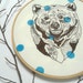 Bear. Embroidery pattern pdf. Hand embroidery design. DIY wall | Etsy