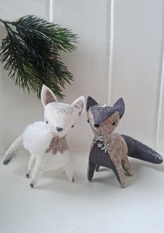 diy fox stuffed animal