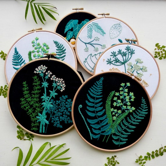 Embroidery Art & Collectibles tree rings botanical nature plant ...
