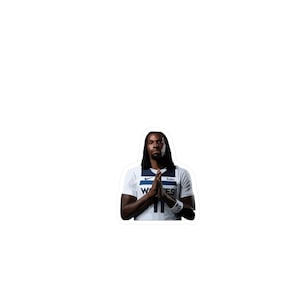 Naz Reid Timberwolves Sticker: NBA Fan Vinyl Decal