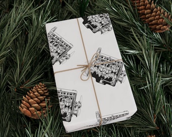 BMW M10 Engine Pattern Wrapping Papers | BMW 2002 Classic Car