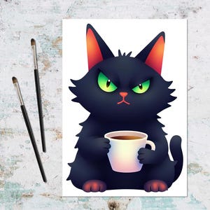 Cat&#39;s Morning Mood
