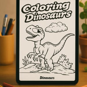 Libro da colorare sui dinosauri da stampare e scaricare | Oltre 200 attività divertenti ed educative sui dinosauri per bambini