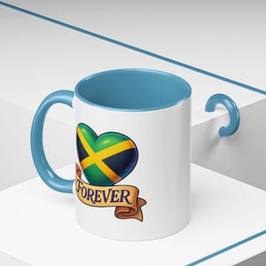 Personalized Accent Coffee Mug for Coffee Lovers, Custom Name Mug, Unique Gift for Birthdays, Holidays, Office or Home Decor