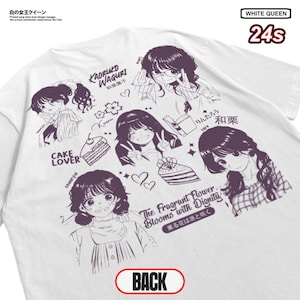 Kaoruko Waguri Manga T Shirt – The Fragrant Flower Blooms with Dignity Anime Tee