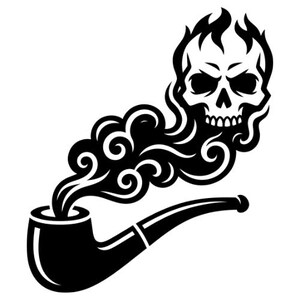 Cachimbo SVG, Cachimbo SVG, Fumar Svg, Silhueta de Cachimbo, Tabaco SVG