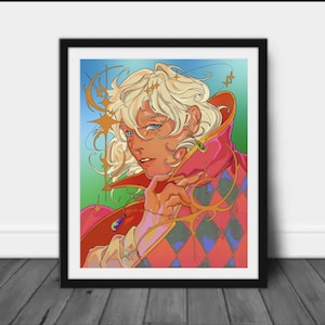 Howl - Das wandelnde Schloss Digital Kunstdruck