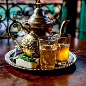 Teiera marocchina in ottone
