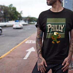 Philly Football Long Sleeve T-Shirt, Unisex Apparel, Sports Fan Gear, Game Day Outfit, Gift for Him/Her, Philadelphia football fan