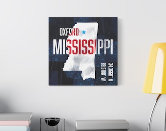 Ole Miss Canvas, University of Mississippi, Oxford, muurkunst