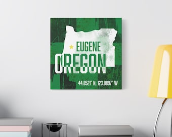 Universität von Oregon Ducks, Eugene Oregon, Wandkunst