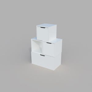 DIY Modular Storage System Woodworking Plan - Easy Build Cubbies & Drawers - Beginner Friendly