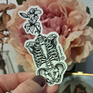 Skeleton lys by Pyrap Ink