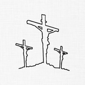 Christian Cross Embroidery Design Crosses Embroidery Music Religious Machine Embroidery Designs 5 Sizes Digital Download