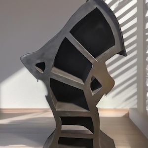ATTITUDE - Whimsical One of a Kind Bookcase. this is the only one being made.  Fantasia, Dr Seuss, Alice in Wonderland inspired