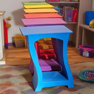 Dr Seuss / Alice in Wonderland inspired  End Table - Night Stand  &quot;Lil Shortie&quot;