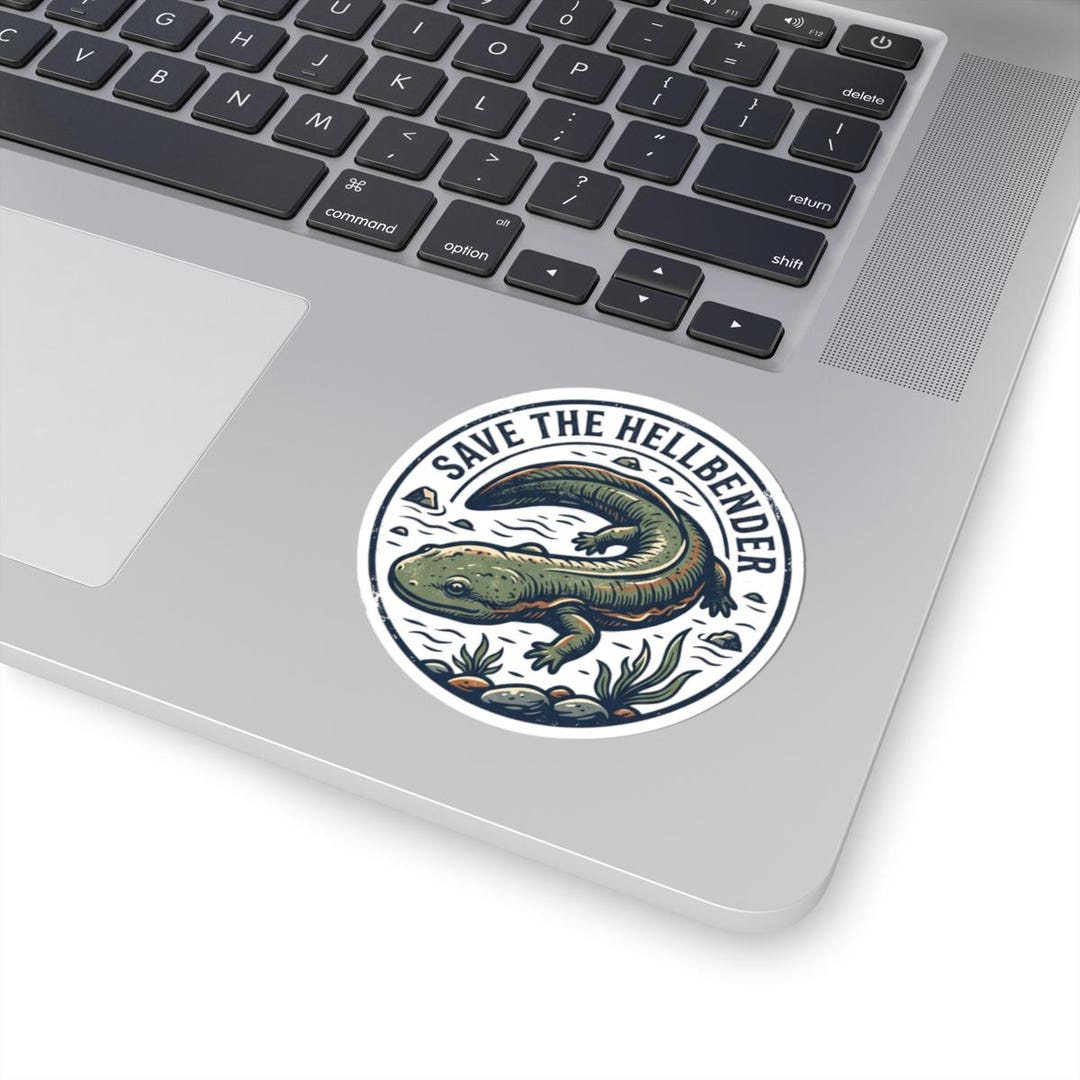 Save the Hellbender Sticker - Etsy