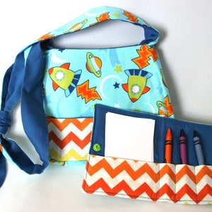 Rakete Crayon Brieftasche und Geldbörse Set, sofort versandfertig