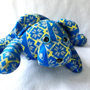 Ukrainian Style Minky Bear, ready to ship