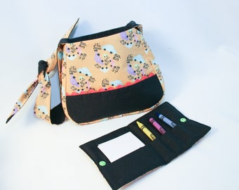 Ukrainian Cars Purse and Crayon Wallet Set, ready to ship