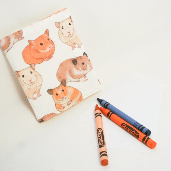 Hamster Crayon Wallet, ready to ship