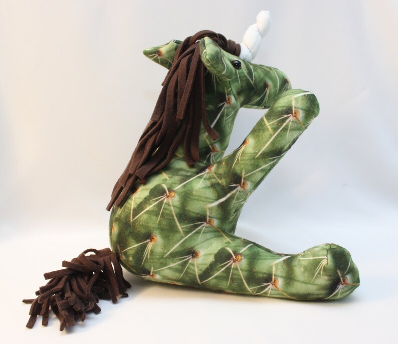 ready to ship Cactus Unicorn Stuffed Animal