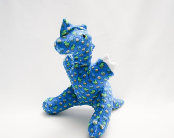 cupcake and dino plush