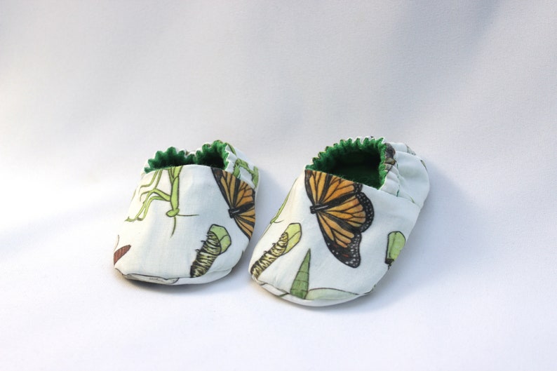 Insects Baby Slippers 03 or 36 or 69 months ready to ship Etsy
