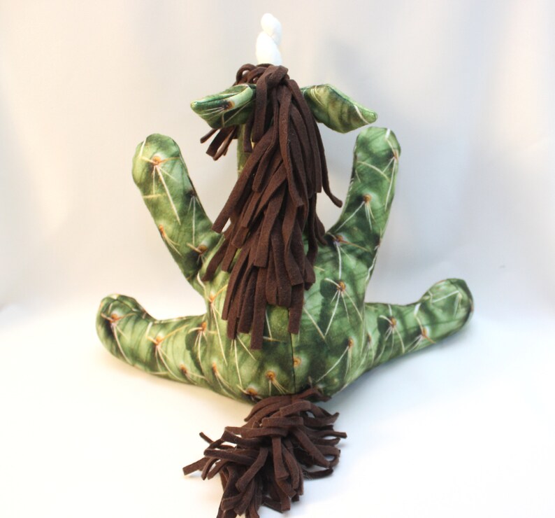ready to ship Cactus Unicorn Stuffed Animal