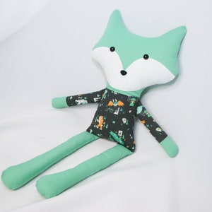 Cute Cryptids Fox Stuffed Animal. ready to ship