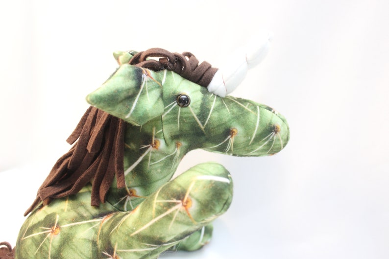 ready to ship Cactus Unicorn Stuffed Animal