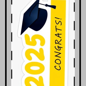 Graduation 2025 Custom Shape Magnets | Personalized Graduation Gifts, Congrats Decor, Unique Keepsakes, Party Favors, Student Celebrations