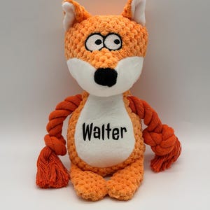 Personalised Plush Dog Toy
