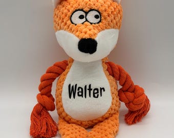 Personalised Plush Dog Toy